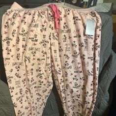 Disney Mickey & Minnie Mouse Pajama Pants; Super Cute And Comfy Pajama Pants With A Waist Tie; Nwt (Never Been Worn); Size 2xl Minnie Mouse Cotton Sleepwear, Minnie Mouse Cotton Sleepwear For Sleepover, Cute Minnie Mouse Sleepwear For Pajama Party, Minnie Mouse Cotton Sleepwear For Loungewear, Cotton Minnie Mouse Sleepwear, Cotton Minnie Mouse Sleepwear For Loungewear, Disney Cotton Sleepwear For Loungewear, Minnie Mouse Cotton Sleepwear For Pajama Party, Disney Cotton Loungewear Pants