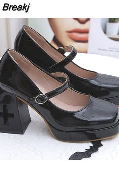 Shipping: Worldwide Express Shipping AvailableDelivery time: 7-15Days Fast ShippingReturns: Fast refund, 100% Money Back Guarantee.SPECIFICATIONSis_handmade: YesWith Platforms: YesUpper Material: PUToe Shape: round toeStyle: punkSeason: SummerPump Type: Mary JanesPlatform Height: 3-5cmPattern Type: SolidOutsole Material: RubberOrigin: Mainland ChinaOccasion: CasualLining Material: PUItem Type: PumpsInsole Material: PUHeel Type: Square heelHeel Height: Super High (8cm-up)Gender: WOMENFit: Fits sm Girl Office, Summer Pumps, Design 2023, Womens Mary Janes, Platform Mary Janes, Pump Types, Pu Heels, Mary Jane Pumps, Pumps Shoes