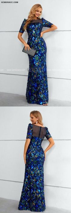 10% off now|Free shipping world-wide. Sparkly Blue Sequined Mermaid Formal Dress with Short Sleeves at GemGrace. Click to learn our pro custom-made service for wedding dress, formal dress. View #FormalDresses for more ideas. Short Sleeve Sequined Evening Dress For Prom, Prom Sequin Dress With Short Sleeves For Party Season, Sequin Short Sleeve Evening Dress For Formal Occasions, Short Sleeve Sequin Evening Dress For Formal Events, Short Sleeve Sequin Evening Dress For Formal Occasions, Blue Sequined Mermaid Dress For Prom, Prom Evening Dress With Sequins And Short Sleeves, Glamorous Short Sleeve Sequin Prom Dress, Glamorous Short Sleeve Prom Evening Dress