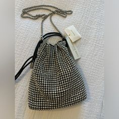 Madison West Los Angeles Handbag - Brand New Never Worn Cute Bag. West Los Angeles, Branded Handbags, Cute Bag, Crossbody Bags, Black Silver, Bag Lady, Angeles, Brand New, Handbags