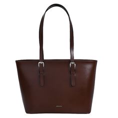 Big shoulder bag. Made of premium quality natural brown leather. One big compartment, big zipped pocket, smaller zipped pocket and a phone pocket inside. Also one zipped pocket outside. Perfect for shopping, work (it fits A4 format) and long walks. Size: 35 cm / 13.8 inch 23 cm / 9 inch 12 cm / 4.8 inch Big Shoulder Bag, Big Handbags, Shoulder Bags For School, Big Shoulders, Brown Shoulder Bag, Brown Handbag, Cute Backpacks, Big Bags, Brown Bags