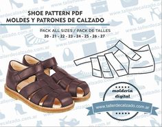 The purchase includes a PDF file with the patterns of this shoe model in ALL the sizes indicated To make this shoe you need to have lasts like those indicated according to the model you want to make. Measurements are approximated Explanations on how to make a shoe are not included, nor are materials or tools included. You must have them to be able to make footwear *HOW TO DOWNLOAD AND PRINT THE FILE* Once the purchase is made, the PDF will be ready to download It is important that you first down Shoe Model, Sandals Patterns, First Down, Shoe Pattern, Gladiator Sandals, New Balance, You Must, Tools, Pattern