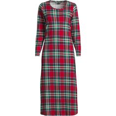 The key ingredient to a good night’s sleep is this dreamy sleep gown, pun intended. In a soft, breathable fabric for all-night comfort, the mid-calf length, scoop neckline and long sleeves give you coverage without making you feel restrained. Sleep Gown, One Piece Clothing, One Piece Pajamas, Long Sleeve Flannel, Sleepwear & Loungewear, Hem Style, Long Sleeve Lace, Red Plaid, Lands End