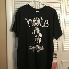 Band Shirt Outfits, Hole Shirt, Emo Shirts, Cheap T Shirts, Band Shirts, Tshirt Outfits, Shoulder Shirts, Love Shirt, High Quality T Shirts