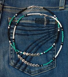 The "Custom Name" - Western Choker | Beaded Choker by GiddyUpGlamUSA on Etsy Western Beads Necklace, Beaded Bar Necklace, Western Jewelry Beaded, How To Make Western Jewelry, Seed Beads Necklace Ideas, Western Seed Bead Necklace, Western Beaded Jewelry, Seed Bead Necklace Ideas, Western Beaded Necklace