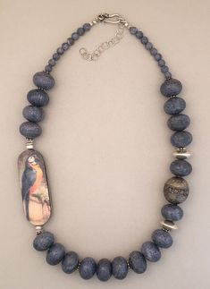 Blue Coral and Silver Statement Necklace Beaded Jewelry Designs Necklaces, Tubac Arizona, Arizona Art, Necklaces Statement, Silver Statement Necklace, Silver Jewelry Diy, Jewelry Diy Bracelets, Necklace Tutorial, Jewel Necklace