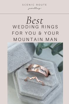 the best wedding rings for you and your mountain man