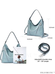 BagForLove - BOSTANTEN Womens Leather Designer Hobo Handbag: Stylish Shoulder Bags for Ladies Product Description Color Dusty Blue Magnetic No Style Casual Strap Type Top Handle Closure Type Zipper Features High-capacity Details Pictures Similar Products h2 { text-align: center; } /* æ¢è¡ */ li{ white-space: normal; word-break: break-all; word-wrap: break-word; } .red-box { width: 100%; display: flex; flex-direction: row; flex-wrap: wrap; justify-content: center; } .red-box > div { width: 190p Bucket Hobo Bag For On-the-go, Bucket Hobo Bag With Zipper For On-the-go, Bucket Hobo Bag With Zipper For Shopping, Bucket Hobo Bag With Zipper Closure For On-the-go, On-the-go Bucket Hobo Bag With Zipper, Shopping Hobo Shoulder Bag With Zipper Closure, Zipper Closure Hobo Shoulder Bag For Shopping, Crossbody Hobo Bag With Zipper Pocket For Shopping, Zipper Pocket Bucket Bag