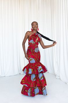 Infinity Clothing, Africa Fashion Style, Black Satin Slip Dress, Ankara Dress Styles, Black Floral Maxi Dress, Ankara Gown Styles, African Inspired Clothing, Infinity Dress, Ankara Dress