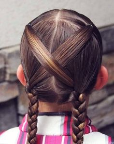 Braided Pigtails, Girly Hairstyles, Girly Hair, Kid Hair, Lil Girl Hairstyles, Girls Hairstyles Easy, Toddler Hairstyles