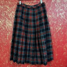 Pendleton Vintage Dark Academia Plaid Pleated Wool Maxi Skirt 16 Euc Almost New; No Rips, Holes Or Stains. Size 16 Authentic Black Stewart Tartan ***Please Look At The Pictures As They're Part Of The Description & Ask All The Questions Before Purchasing*** Pendleton Vintage Dark Academia Plaid Wool Maxi Skirt 16 Vintage Dark Academia, Wool Maxi Skirt, Stewart Tartan, Wool Plaid, Dark Academia, Black And Tan, Tartan, Size 16, Maxi Skirt