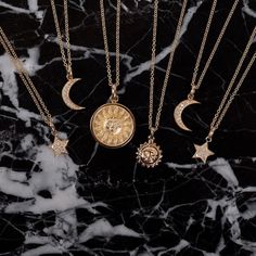 Timeless and dainty 14k gold pavé diamond small moon charm hanging form a cable link necklace in the length of your choice. A perfect necklace by itself or layered, wear it day or night, up or down. This necklace is effortlessly chic!•Made in L.A.•Diamond carat weight: Approx. 0.09(ct. tw)•Weight : Approx. 2.1 Grams•Ships in 4-7 business days•Comes gift ready in a custom Zoe Lev jewelry box Diamond Moon Necklace, Sun Medallion, Diamond Star Necklace, Custom Jewelry Box, Pendant Bails, Diamond Eyes, Gold Sun, Medallion Necklace, Disc Pendant