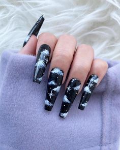 Black And White Nails, Halloween Acrylic Nails, Smink Inspiration, Fall Acrylic Nails, Nail Swag