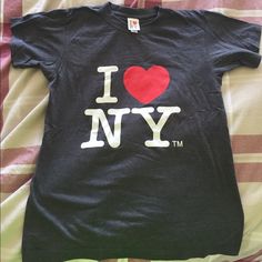 Small I Love Ny Shirt. Maybe Worn Once, Basically Brand New. New York T Shirt, I Love Ny, I ❤ Ny, Love Shirt, Lany, Sydney, Colorful Shirts, Womens Tops, Tops & Tees