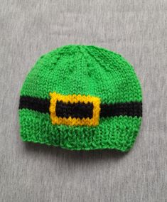 St Patrick's Day  newborn hat , perfect for boys and girls, perfect baby shower gift or a must-have prop for photographers! The hat listed is in NEWBORN size. Please feel free to convo me if you need a bigger size or different colors, thank you! You can see all my items in my etsy shop: https://www.etsy.com/shop/MarysKnits?ref=seller-platform-mcnav Thanks for looking! Gift Beanie One Size Fits Most, One Size Fits Most Beanie Gift, Hand Knitted Beanie One Size As Gift, Hand Knitted Beanie Gift, One Size Fits Most Beanie Hats For Gifts, One Size Beanie Hats For Gifts, One Size Fits Most Beanie Hat As Gift, Adjustable Green Hat For Gift, Adjustable Green Hat As A Gift