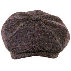 1. Genuine Harris Tweed  2. 'Peaky Blinders'' Style  3. Quilted Satin Lining  Great Shape Traditional Newsboy 8-Piece Cap made from Genuine Harris Tweed. This panelled Harris Cap is a deeper fit than the Arran and boasts an elongated peak. Quilted satin lining.  Small - 56cm Medium - 58cm Large - 60cm Extra Large - 62cm Peaky Blinders Cap, Feather Braid, Waterproof Hat, Country Hats, Best Caps, Black Herringbone, Baker Boy, Cap Mens, Newsboy Cap