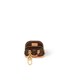 LOUIS VUITTON® - Micro Alma Bag Charm - Monogram Alma Louis Vuitton, Lv Bag Charm, Louis Vuitton Gifts, Louie Vuitton, Micro Bags, Louis Vuitton Official Website, Charm Collection, Trunk Bag, Wallet Pouch