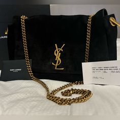 I’m Selling This Brand New Ysl Kate Bag From The 2022 Collection, And It’s Seriously Stunning. It’s Crafted From Super Soft Suede Leather, So Not Only Does It Look Amazing, But It Feels Luxurious Too. Why You’ll Love It: Chic & Versatile: The Square Shape Gives It A Modern Vibe, But It’s Flexible Enough To Move With Youperfect For Both Casual And Dressed-Up Looks. High-End Details: It’s Made With Soft Suede On The Outside And Lined With Genuine Leather On The Inside For That Extra Touch Of Class Ysl Kate Suede Bag, Ysl Kate Bag, Ysl Kate, Kate Bags, Yves Saint Laurent Bags, Saint Laurent Paris, Modern Vibe, Laura Lee, Luxury Shop