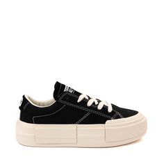 Converse Chuck Taylor All Star Cruise Sneaker - Black | Journeys Platform Converse Low Top, Chuck Taylor Shoes, Converse Low Tops, Converse Run Star, Platform Converse, New Street Style, Black Converse, Star Sneakers, Unisex Shoes