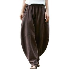 Welcome to our store (*) Womens Linen Wide Leg Lounge Pant High Waist Baggy Casual Pant Linen Palazzo Pants Summer Boho Wide Leg High Waist Casual Lounge Pant Trousers casual pants with pockets, stretch elastic high waist, wide leg, relaxed fit, beach trousers pants, sweatpants, casual style, and the loose fit is perfect for lounge or sporty Different Style Outfits Inspo Customer Show Detai Size Chart This beach trousers pants is simple but stylish, it is a all-match item that every fashionable Linen Art, Chino Pants Women, Celana Fashion, Womens Chinos, Cotton Linen Pants, Solid Color Pants, Linen Casual, Moda Boho, Graduation Outfit