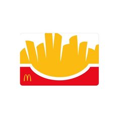 a mcdonald's logo is shown on a white background