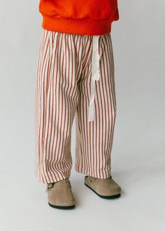 Stripe Pant- Red Red Striped Pants Outfit, Red Striped Pants, Striped Cotton Wide-leg Pants, The Boy Striped Pajamas, Carnival Inspiration, Striped Pajama Pants, Blue Pants, Striped Pants, Christmas 2024