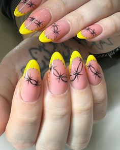 Barbed wire for the gorgeous Hannah Using @homeofnailart detailed paints @nailorder xtensions in medium almond #alternativenails… | Instagram Wire Nails, Medium Almond, Nail Art Gel, Edgy Nails, Goth Nails, Grunge Nails, Painted Nail Art, Hair Skin Nails, Get Nails