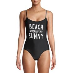 No Boundaries Juniors' Black Beach Sunny One-Piece Swimsuit ~M(7-9)~Nwt Great New Condition Beach Better Have My Sunny Size M(7-9) One Piece Swimsuit Black Lined Adjustable Straps Removable Pads Included 82% Nylon - 18% Spandex Approximate Measurements In Inches Laying Flat: Pit To Pit 14" Length 27" Top Of Strap To Crotch Black Bodysuit For Beach Season Sunbathing, Black Bodysuit For Sunbathing And Beach Season, Trendy Poolside Bodysuit For Beach Season, Trendy Beach Bodysuit For Beach Season, Beachy Swimwear For Summer Beach Season, Beachwear Swimwear For Summer Activities, Summer Beach Party Black Bodysuit, Summer Beachwear Swimwear For Summer Activities, Beachwear For Summer Activities