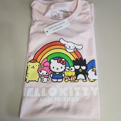 Hello Kitty And Friends Pink Graphic T-Shirt Brand New Excellent Condition No Flaws. (See Pics For Details) Features: Style Profile: Hello Kitty And Friends Pink Graphic T-Shirt Flaws: No Holes, Stains, Or Tears Please See Photos For Measurements (In Inches). We Are Happy To Answer Your Questions! Washing Instructions: Machine Wash Size: Large (42-44) Color: Pink Super Fast Shipping: We Ship Out The Same Or Next Business Day! Offers Welcome! Pink Cotton Hello Kitty T-shirt, Trendy Pink Hello Kitty T-shirt, Cute Pink Hello Kitty T-shirt, Multicolor Hello Kitty Crew Neck Top, Multicolor Hello Kitty Print Crew Neck Top, Pink Hello Kitty Crew Neck T-shirt, Pink Hello Kitty Short Sleeve T-shirt, Kawaii Hello Kitty Cotton T-shirt, Pink Short Sleeve Hello Kitty T-shirt