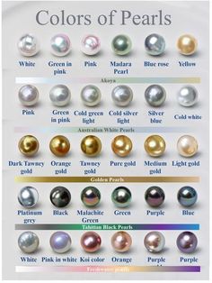 White Pearls Jewelry, Pearls And Gemstones, Black Pearl Drawing, Pearl Jewelry Making, How To Draw Pearls, Drawing Pearls, Pearl Color Palette, Black Pearls Jewelry, Art With Pearls