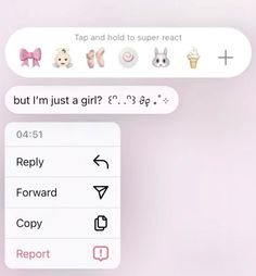 two text messages with different emoticions on them