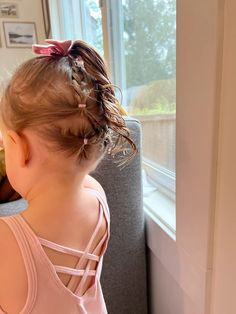 Toddler dance hair Toddler Dance Hair, Toddler Dance, Dance Hair, Dance Hairstyles, Toddler Hair, Violet, Hair