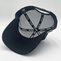 Elevate your look with the Point Blank Trucker Hat from Invincible Exclusives. Style, luxury, and confidence in every thread. Black canvas, black brim, black webbing, white embroidery Bullet detail + signature stars on sides Snapback closure Custom interior lining and tag 100% made from scratch Designed in Detroit Black Breathable Trucker Hat With Flat Brim, Black Breathable Flat Brim Trucker Hat, Black Breathable Trucker Hat With Curved Brim, Adjustable Breathable Black Trucker Hat, Adjustable Black Breathable Trucker Hat, Black Breathable Flat Brim Hat, Black Breathable Short Brim Hat, Black Flat Brim Hat Breathable, Black Adjustable Trucker Hat With Curved Brim