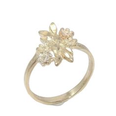 Michael Anthony 14k Yellow Rose Gold Diamond Cut Flower Ring Size 5 Us Ring Size 5 Ring Face Length X Width Millimeters 15 X 10 Gram Weight 2.1 Hallmarked Yes Tested Yes Ggl-59-Bb508-Ms135 Please Contact Us With Any Questions. We Love To Hear From Shoppers. Thank You For Your Interest. Elegant Gold Cluster Ring With Flower Shape, Formal 14k Gold Flower Ring With Rose Cut Diamonds, Formal 14k Gold Flower Cluster Ring, Gold Cluster Flower Ring For Formal Occasions, Gold Cluster Flower Ring For Formal Events, Formal 14k Gold Flower Diamond Ring, 14k Gold Formal Flower Ring, Formal 14k Gold Flower Ring, Formal 14k White Gold Flower Ring