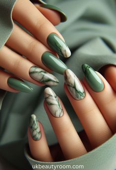 Painting your nails with a St Patrick's Day theme is a creative way to show your love for the Irish culture and celebrate the holiday... Green And White Nail Art, Green Wedding Nails, Nail Art Pics, Pastel Nail Art, St Patricks Day Nails, Latest Nail Designs, Green Nail Designs, Irish Culture, Her Nails