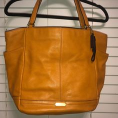 In Excellent Condition. Only Used A Few Times. This Is A Large Bag Made Of Beautiful Leather. I Lost The Dust Bag, But I Have Had It Stored In A Pillow Case. Coach Sling Bag, Bob Marley Shirts, Coach Satchel, Large Handbag, Carryall Tote, Black Leather Satchel, Bags Coach, Large Handbags, Purple Leather