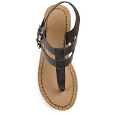 Take the effort out of dressing up during this warm weather season with the Bianca sandal by Journee Collection. This sandal features a colored wedge and a soft cushioned insole. The dual buckle design and heel strap finish off this unique design. At Journee Collection, our sandal styles are going to be perfect for any occasion. Whether that be a formal, business, or casual dress, these sandals will be a perfect match. Black Gladiator Sandals, Leather Thong Sandals, Strappy Wedges, Only Shoes, Buckle Sandals, Stiletto Pumps, Journee Collection, Ankle Straps, Wedge Sandal