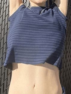 ⚡️Buy Vintage Striped Baby Crop Top Blue L under $10.00 in Tops&Tees Online. Style: Casual/Street/Y2K/Sweet/Basics/Vintage. Fabric Content: Polyester, Spandex. Fit Type: Slim fit. Neckline: Crew Neck. Sleeve Length: Short Sleeve. : This classic striped tee shaped to a crop length, with contrast striped pattern featuring, wear these cute tops for back to school or going out vibes.. ✓Free Shipping on all orders over US$69. Street Y2k, Baby Crop Top, 2000s Outfits, Cropped Tops, Striped Crop Top, Exclusive Fashion, Green Day, Top Fabric, Baby Tee