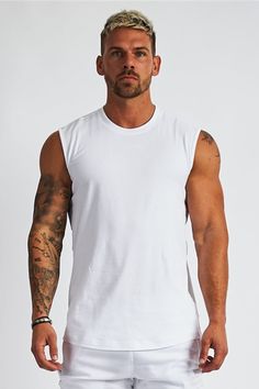 Style Fitness, Mens Tank, Gym Clothing, Home T Shirts, Sleeveless Shirt, Gym Outfit, Season Summer, Mens Tank Tops, Bodybuilding