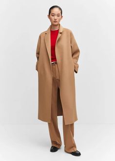 13+ Chic Winter Concert Outfits That Just Make Sense Chelsea Boots With Jeans, Mango Outfit, How To Style Wide Leg Jeans, Moda Over 40, Camel Outfit, Fall Fashion Colors, Style Wide Leg Jeans, Belted Wrap Coat, Chique Outfit