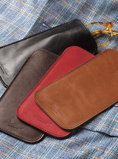 Fine Leather Eyeglass Cases Elegant Brown Case For Everyday Use, Elegant Everyday Brown Case, Elegant Brown Everyday Case, Luxury Soft Leather Brown Wallets, Luxury Brown Soft Leather Wallet, Brown Leather Wallets In Rectangular Shape, Brown Leather Wallet In Rectangular Case, Brown Leather Rectangular Wallet, Leather Rfid Blocking Rectangular Case