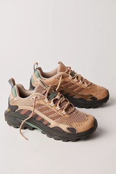 Merrell Moab Speed 2 Sneakers | Free People Merrell Moab, Round Toe Sneakers, Hiking Sneakers, Profile Design, Shoes Trainers, Hiking Shoes, Sneaker Shopping, Boho Clothing, Gore Tex