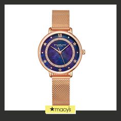 in stock Elegant Blue Watch With Bracelet Strap, Blue Watches With Bracelet Strap As Gift, Blue Round Watch With Skeleton Dial, Blue Watch Accessories With Skeleton Dial, Blue Round Watch Accessories With Skeleton Dial, Blue Watch Accessories With Metal Dial, Blue Analog Watch As Gift, Blue Analog Watch Gift, Gift Blue Analog Watch