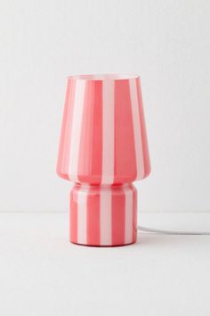 Little Glass Table Lamp Glass Standing Lamp, Bookshelf Display, Colorful Lamps, Pink Lamp, Uo Home, Mini Lamp, Touch Lamp, Room Makeover Inspiration, Standing Lamp