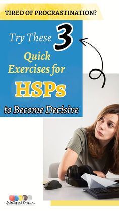 Decision-making can be tough for highly sensitive people, but with these simple tips, you can start to be more decisive and overcome analysis paralysis. These quick exercises for HSPs focus on reducing procrastination and tackling limiting beliefs, helping you build the confidence needed to make clear decisions. Perfect for anyone ready to enhance their self-improvement efforts and take control of their choices. Sensitive People Quotes, Highly Sensitive Person Traits, Analysis Paralysis, Overcome Procrastination, Stop Feeling, Personal Growth Quotes, Building Self Esteem