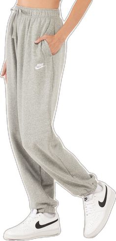 Nike Fleece Leisure Bottoms, Comfortable Nike Sweatpants For Sports, Sportswear Fleece Bottoms For Leisure, Nike Fleece Bottoms For Leisure, Leisure Sportswear Sweatpants, Sportswear Sweatpants For Leisure, Full Length Sportswear Sweatpants For Leisure, Nike Full Length Athleisure Sweatpants, Full-length Leisure Sweatpants In Sportswear Style