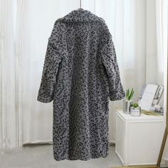 FREE SHIPPING Oversized Leopard Long Teddy Bear Jacket Coat Women 2019 Winter Ladies Overcoat Chunky Outerwear Plus Size Faux Lamb Fur Jackets JKP2928 Oversized Fur Coat With Faux Fur Lining, Oversized Faux Fur Outerwear With Long Sleeves, Oversized Long Sleeve Faux Fur Outerwear, Black Long Sleeve Fur Coat With Pockets, Winter Outerwear With Faux Fur Lining And Lapel Collar, Gray Fur Coat For Fall, Gray Long Sleeve Fur Coat For Fall, Oversized Outerwear With Faux Fur Trim And Long Sleeves, Oversized Outerwear With Faux Fur Trim