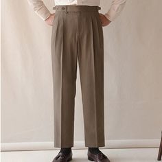 Threebooy Business High Waist Straight Suit Pants Men British Slim Fit Pants Men Social Trousers Casual Pant Formal Wear Pantalones Hombre Material: Polyester Applicable Season: Four Seasons Style: Casual Applicable Scene: shopping Front Style: Flat Pant Closure Type: zipper fly Gender: MEN Item Type: Suit Pants The Item is Asian size, different with yours, Pls double check the pant waist. 1. Pls allow 1-3cm tolerance due to manual measure. 2. Color may slightly vary from the image due to differ Khaki Tapered Leg Dress Pants With Welt Pockets, Khaki Ankle-length Pants With Belt Loops, Khaki Ankle-length Pants With Welt Pockets, Semi-formal Cotton Bottoms Full Length, Khaki Straight Pants With Welt Pockets, Khaki Trousers With Belt Loops, Semi-formal Work Trousers With Pockets, Khaki Straight Dress Pants With Welt Pockets, Khaki Full-length Pants With Welt Pockets