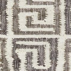 a close up view of an area rug with squares and lines on the ground,