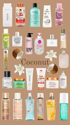 Shower Routine Products, Smell Like Coconut, How To Smell Good, Bath N Body Works, To Smell Good, Basic Skin Care, Fragrances Perfume Woman, Body Hygiene, Basic Skin Care Routine